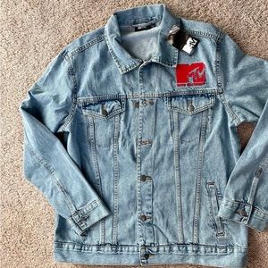 Denim mtv jean jacket  new